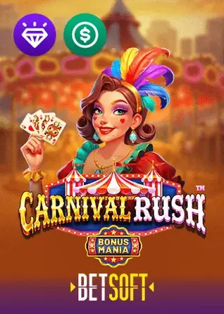 Carnival Rush pokie by Betsoft at Lex