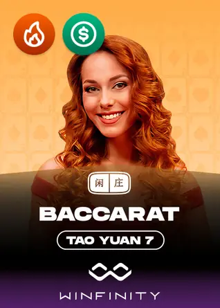 Tao Yuan Baccarat 7 Winfinity live dealer table by Live tables at Lex